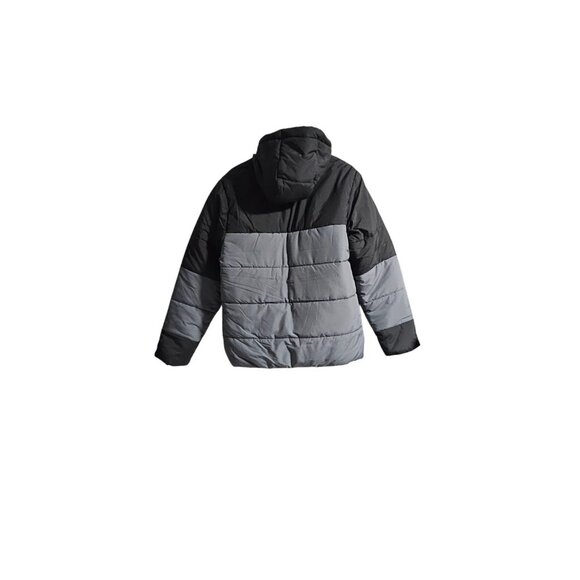 NIKE AIR MENS JACKET 100% POLYESTER BLACK GRAY M HM0198-060 - Picture 2 of 5